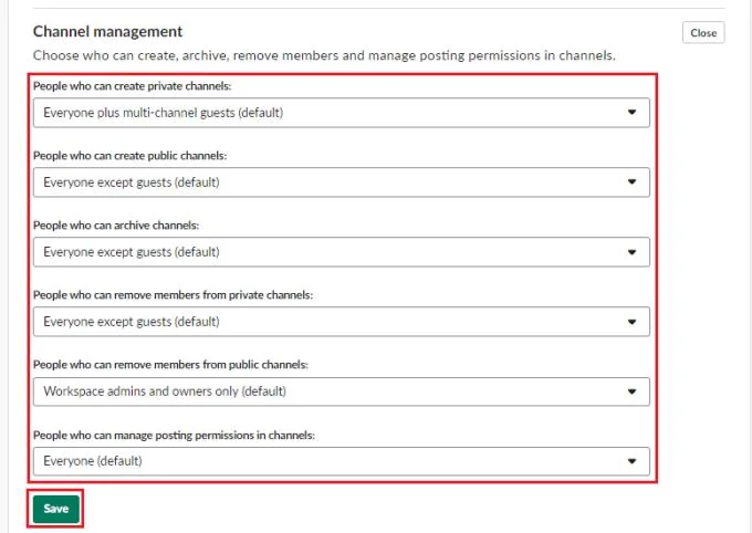 Slack: jak zarządzać uprawnieniami zarządzania kanałami
