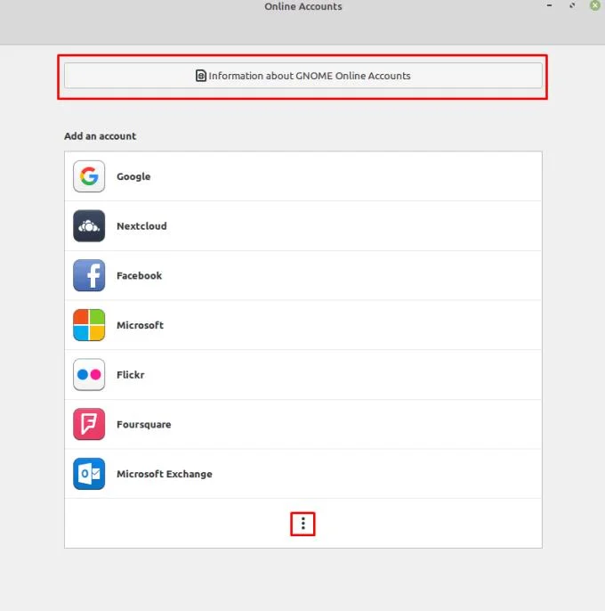 Linux Mint : Comment se connecter à vos comptes en ligne