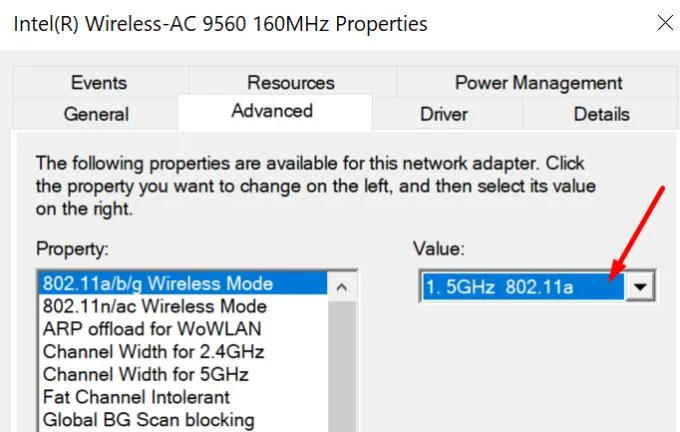 แก้ไขปัญหาไดรเวอร์อแดปเตอร์ Intel WI-FI 6 AX201 หรือฮาร์ดแวร์