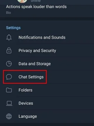 Hoe de tekstgrootte in Telegram te wijzigen