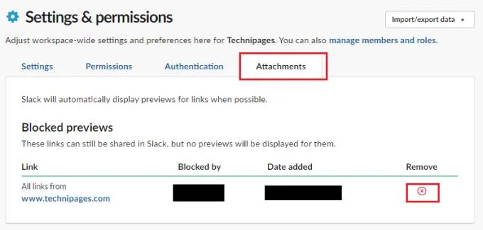 Slack: 도메인에 대한 링크 미리보기를 차단하는 방법