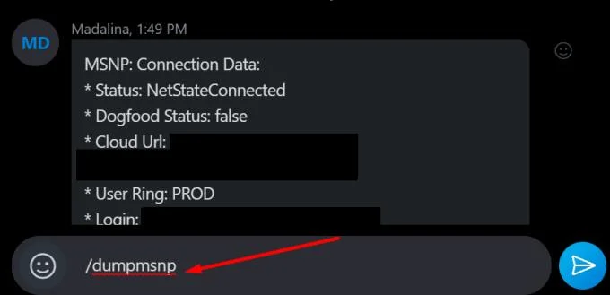 수정: Skype가 메시지를 보내거나 받지 않음