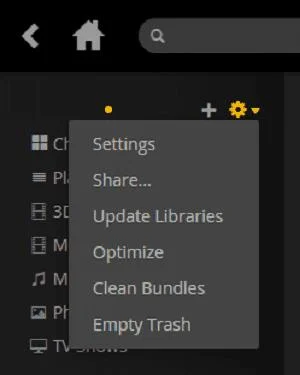 Plex: wystąpił nieoczekiwany błąd podczas ładowania tej biblioteki