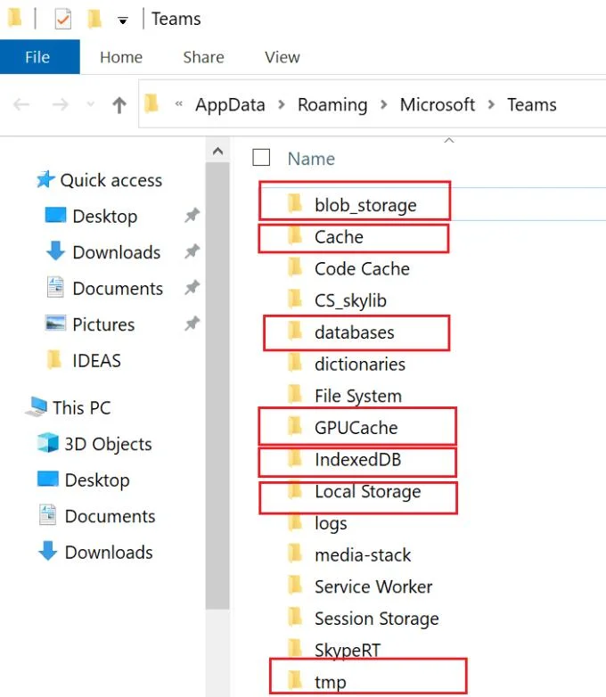 Microsoft 팀에서 일정을 로드할 수 없는 문제 수정