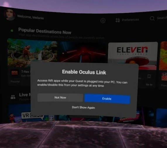 VR Oculus Quest 2：如何設置 Oculus Link