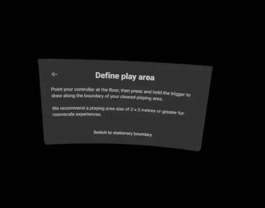 VR Oculus Quest 2：如何配置新的房間尺度邊界