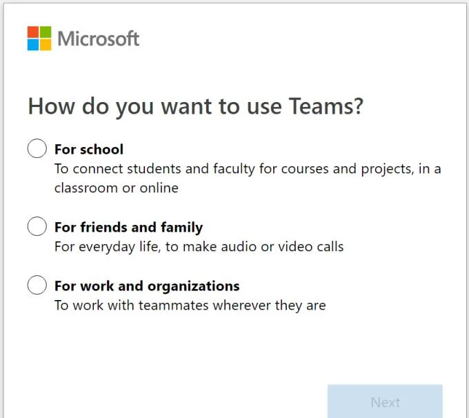 Microsoft Teams: Como alterar o tipo de sua conta