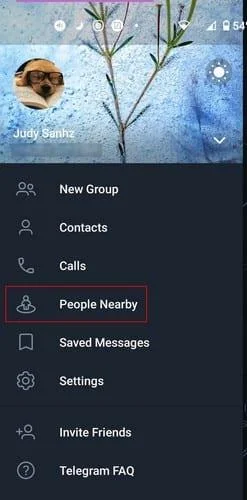 Jak wyszukiwać osoby w pobliżu na Telegramie