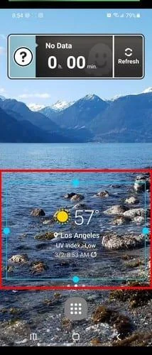 Widgets toevoegen of verwijderen – Galaxy S 21 Plus