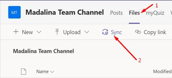 Corrigir e-mail do canal do Microsoft Teams que não funciona