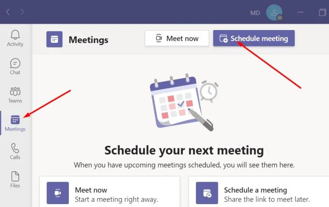 Como configurar uma reunião recorrente em equipes