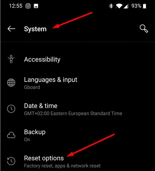 Oplossing: OnePlus-fout bij het controleren op updates
