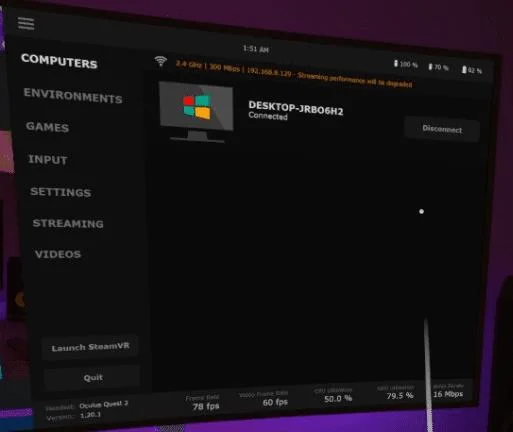 VR Oculus Quest 2：如何玩 Steam 遊戲