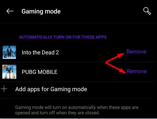 Jak mogę wyłączyć tryb gier w OnePlus?