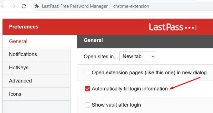 PC 및 모바일에서 작동하지 않는 LastPass 자동 완성 수정