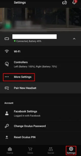 VR Oculus Quest 2：如何重置耳機