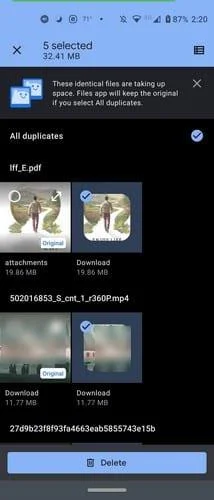Jak usunąć zduplikowane zdjęcia na urządzeniu z Androidem