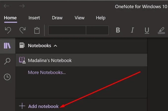 Napraw błąd OneNote 0xE0001464 BXGLM