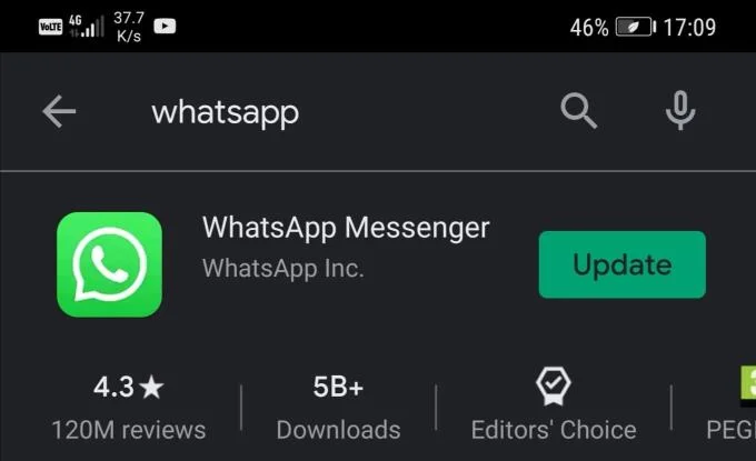 WhatsApp-fout herstellen: u kunt niet meer bellen
