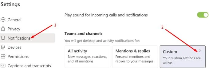 Correção: o toque secundário do Microsoft Teams não funciona