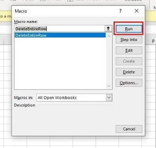 Jak usunąć wiele wierszy programu Excel jednocześnie?