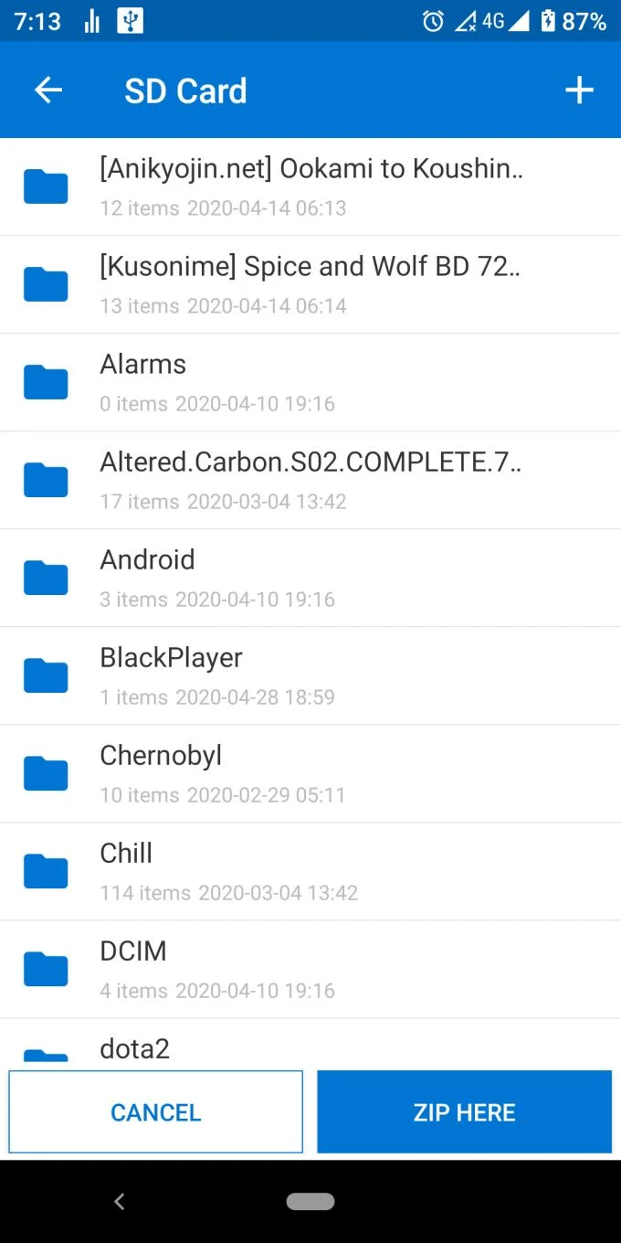 Jak spakować pliki w systemie Android Zip