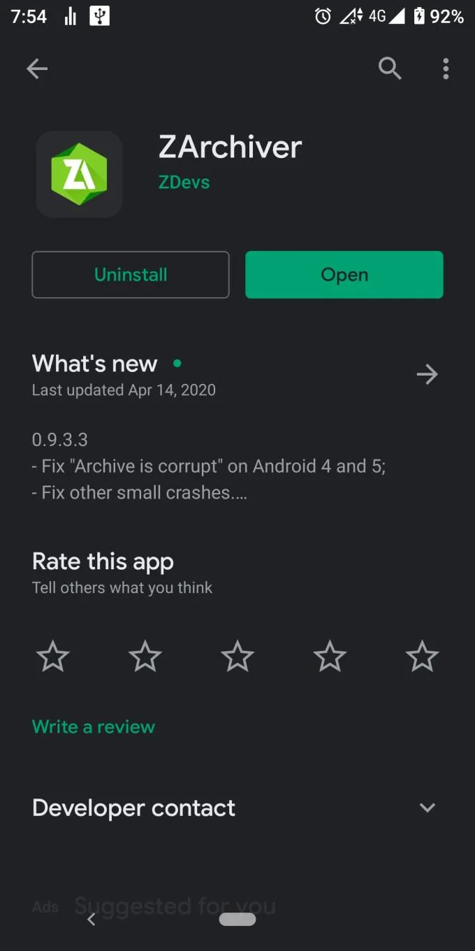 Jak spakować pliki w systemie Android Zip