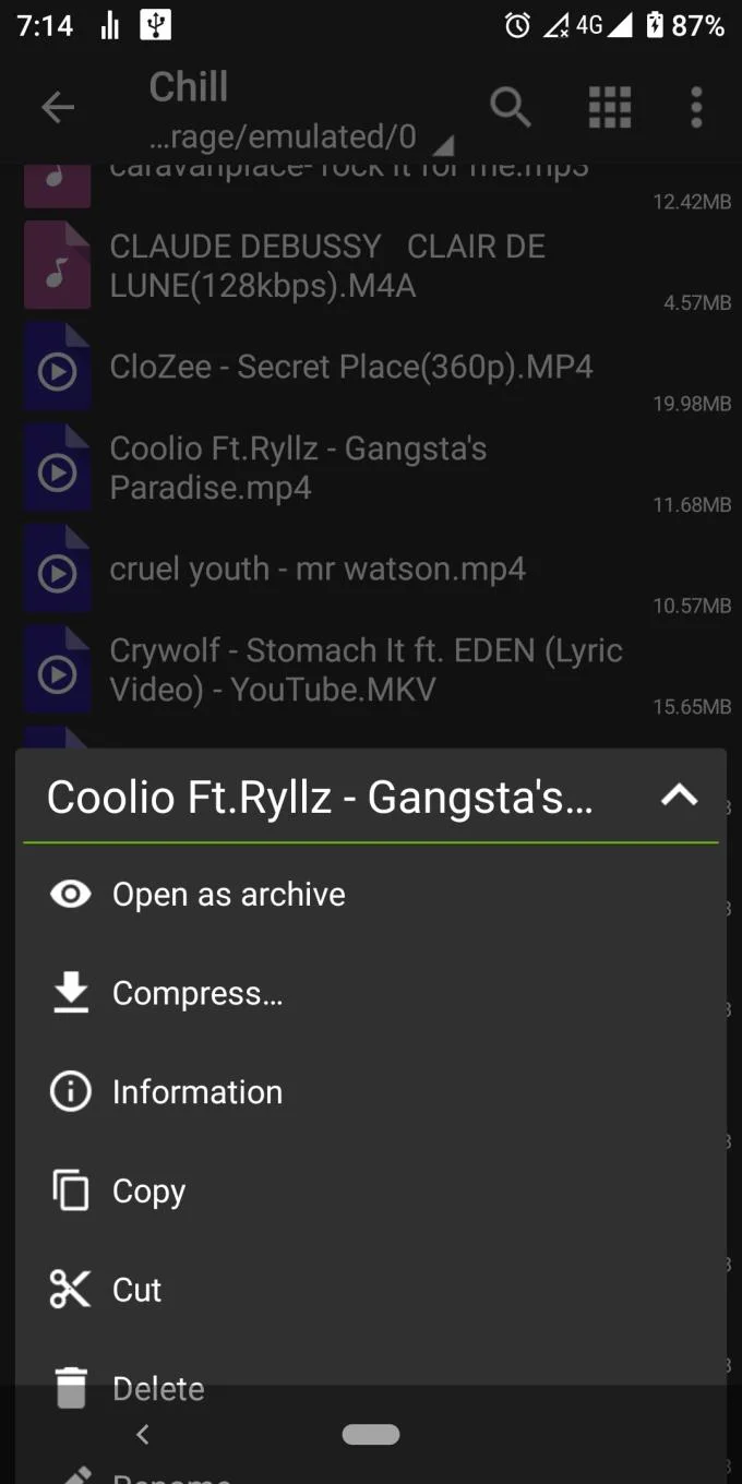 Jak spakować pliki w systemie Android Zip