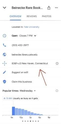 Konfigurowanie kodów Plus w Mapach Google