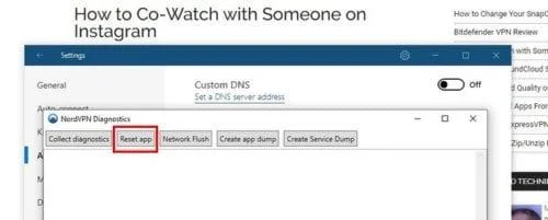 NordVPN nie łączy się z serwerem