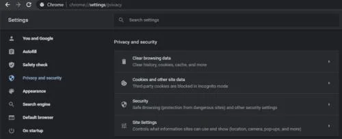 Como ativar o Do Not Track no Chrome