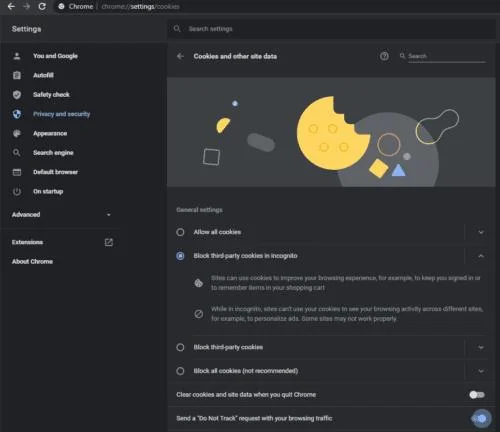 Como ativar o Do Not Track no Chrome