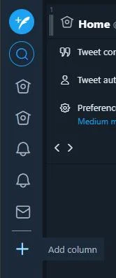 Jak dodać nową kolumnę do TweetDeck