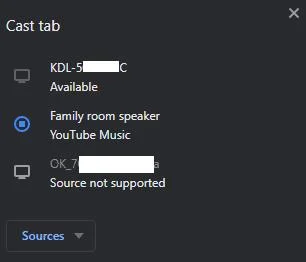 Jak przesłać kartę Chrome na telewizor