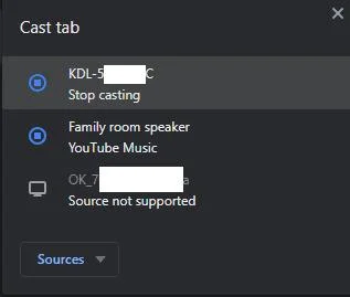 Jak przesłać kartę Chrome na telewizor