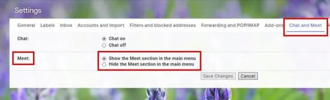 Jak usunąć Google Meet z paska bocznego Gmaila