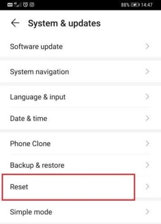 Jak wykonać miękki i twardy reset Huawei Mate 20