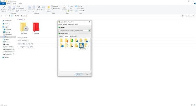Jak pokolorować foldery w systemie Windows 10