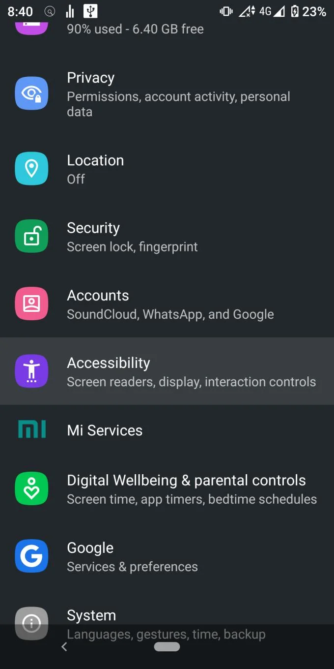 Trillingsintensiteit aanpassen op Android