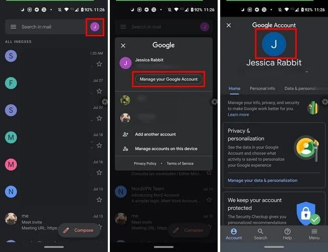 如何更改您的 Gmail 個人資料圖片