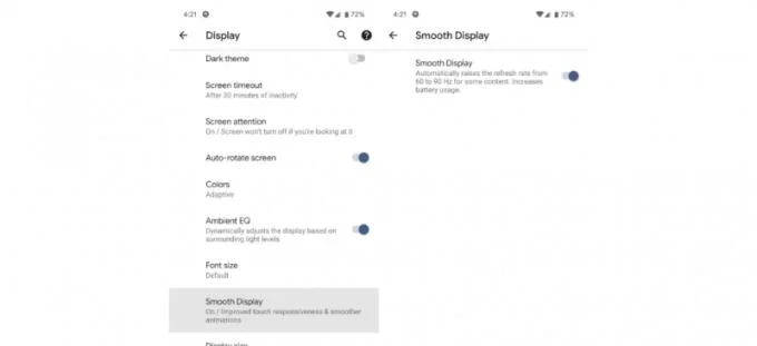 Risoluzione dei problemi relativi alla colorazione verde sui telefoni Google Pixel 4XL