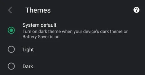 Cómo habilitar el modo oscuro en el navegador Vivaldi de Android