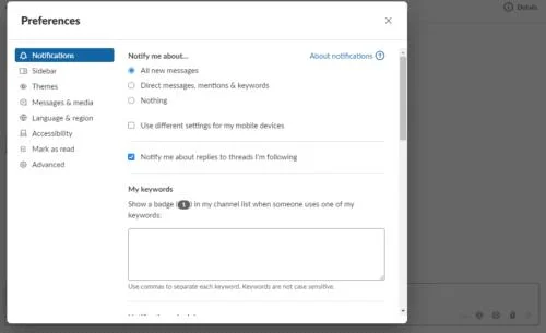 Tùy chỉnh giao diện người dùng Slack của bạn
