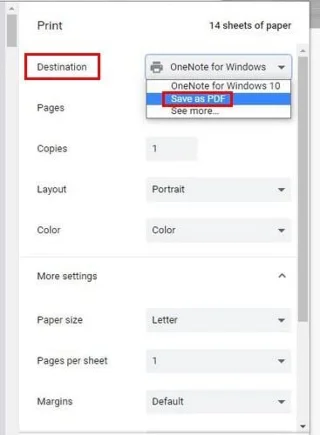 Chrome, Firefox 및 Opera에서 웹 페이지를 PDF로 빠르게 저장