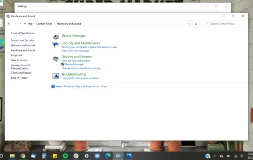Windows10でドライバーにアクセスする方法