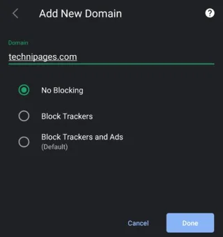 Vivaldi na Androida: jak włączyć blokowanie reklam