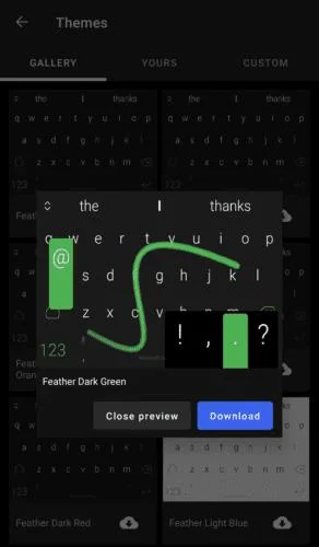 Jak zmienić motyw klawiatury Swiftkey w systemie Android