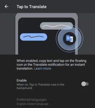 Android: Jak włączyć „Dotknij, aby przetłumaczyć” w Tłumaczu Google?