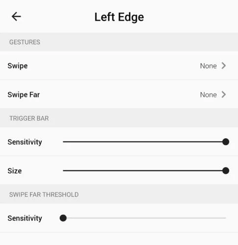 Androidのフルスクリーンジェスチャーアプリでジェスチャーを構成する方法