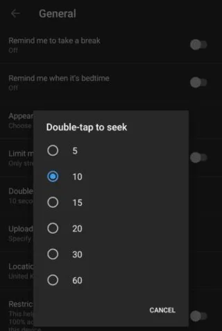 Jak skonfigurować „Dotknij dwukrotnie, aby szukać” w YouTube na Androidzie?